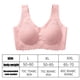 thumbnail image 5 of Sujetador de mujer Sujetador Hacer subir acolchado inalámbrico Sujetador deportivo de látex desmontable Ropa interior superior, Rosa, L Advancent AP001365-01, 5 of 7