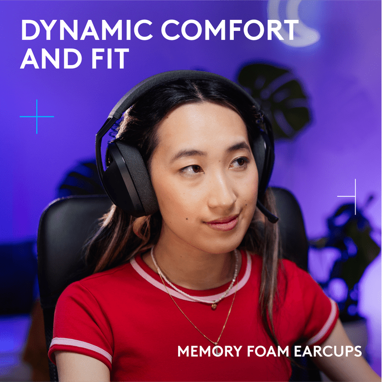 Logitech G321 Wireless Headset, LIGHTSPEED, Bluetooth, 40mm