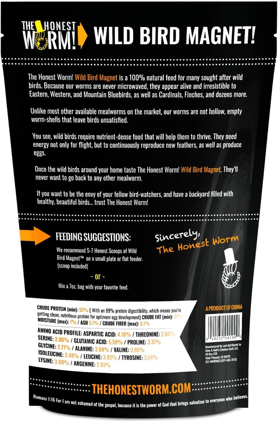 Wild Bird Magnet Bird Feed, 7 Oz