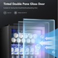 thumbnail image 4 of Refrigerador de bebidas Kismile 50 L, 68 latas o 16 botellas de vino, 4 of 7