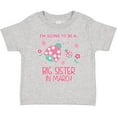 thumbnail image 3 of Inktastic I'm Going to Be a Big Sister in March Girls Toddler T-Shirt, 3 of 5