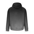 thumbnail image 3 of Txeol Men's Graphic Print Hoodies Long Sleeve Gradient Sweatshirts with Pocket Outdoor Athletic Drawstring Pullover,Dark Gray,XXL, 3 of 6