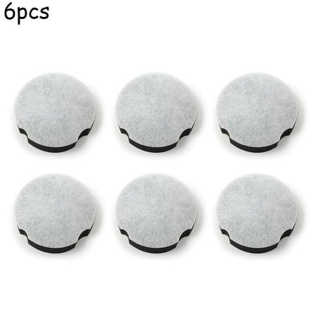 Cumbed 6 Pack Filter Replacement for Bissell Powerforce Compact Lightweight Upright 2112 1520 for Bissel Turbo Bagless 2690 Cleanview 3437 3508 Vacuum Cleaner, Compare to Parts #1604896/160-4896