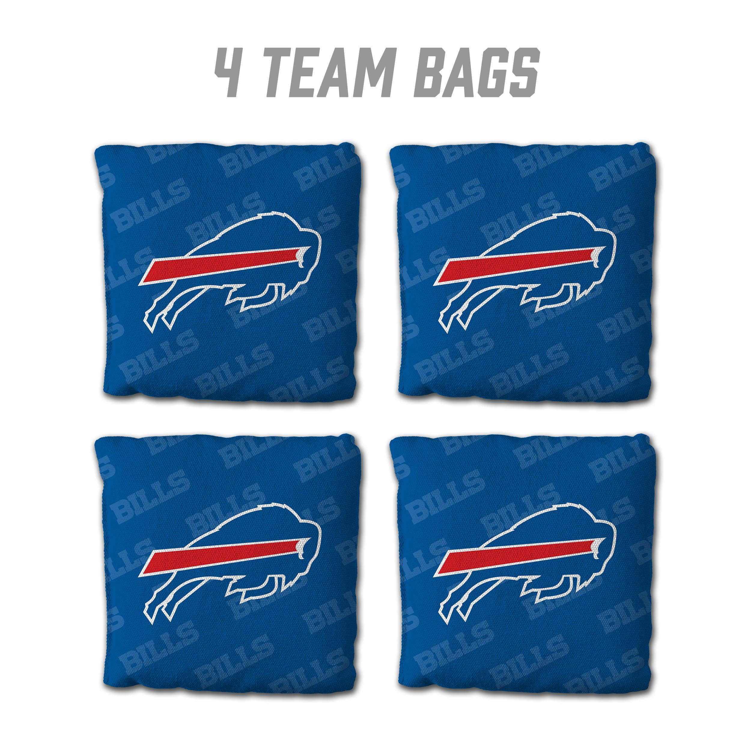 NFL Buffalo Bills Cornhole Bags - 4PK - Blue