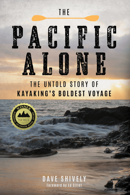The cover of the book, 'The Pacific Alone.'