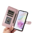 thumbnail image 6 of JTCASES Compatible with Samsung Galaxy A35 5G 6.6 inch Case Wallet Flip Folio Case [Kickstand] with RFID Blocking Card Holders [Shockproof] and Wrist Strap Cover for Men Women Girls, Rosegold, 6 of 13
