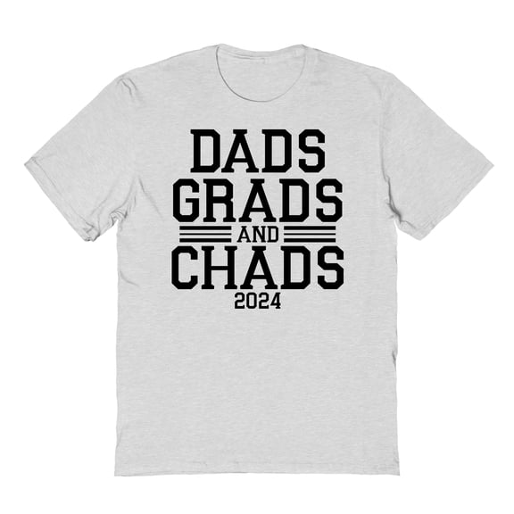 Dads Grad And Chads 2024 ash grey T-Shirt