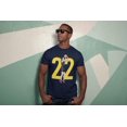 thumbnail image 4 of Game Garment Women Basketball Player 22 Indiana Sports Fan Unisex Crewneck T Shirts Graphic Tees - Clark 22 Navy XS-3XL, 4 of 6