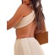 thumbnail image 5 of Txlixc Blusa tubular de verano para mujeres, de punto de color sólido Txlixc moda, 5 of 8