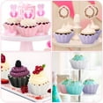 thumbnail image 7 of 250 Count Mini Wave Cupcake Liners Flared Cupcake Baking Cups Wrappers Paper Greaseproof Brioche Mold Odorless Muffin Liners Wraps Muffin Case Trays for Party Decorations (Colorful), 7 of 7