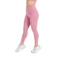 thumbnail image 5 of YITTY Active Women's UltraLuxe Crossover High-Waist Legging, Athleisure, 4-Way-Stretch, Pink Sorbet, 3X, 7/8 Length, 5 of 8