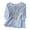 A1 Light blue, variant on Linen Tops for Women Embroidered 3/4 Sleeve Bohemian Peasant Shirts V Neck Boho Spring 2026 Gauze Cotton Blouse Tunic Tops Lightweight Ethnic Style Dressy Blouse Vacation Top Blouses 3XL