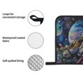 thumbnail image 4 of Pofeuu Rainbow Astronaut Space Landscape Print Oven Mitts and Pot Holders 4 pcs Set,High Heat Resistant 500 Degree Extra Thicken Long Kitchen Cotton Oven Glove for Cooking, 4 of 6