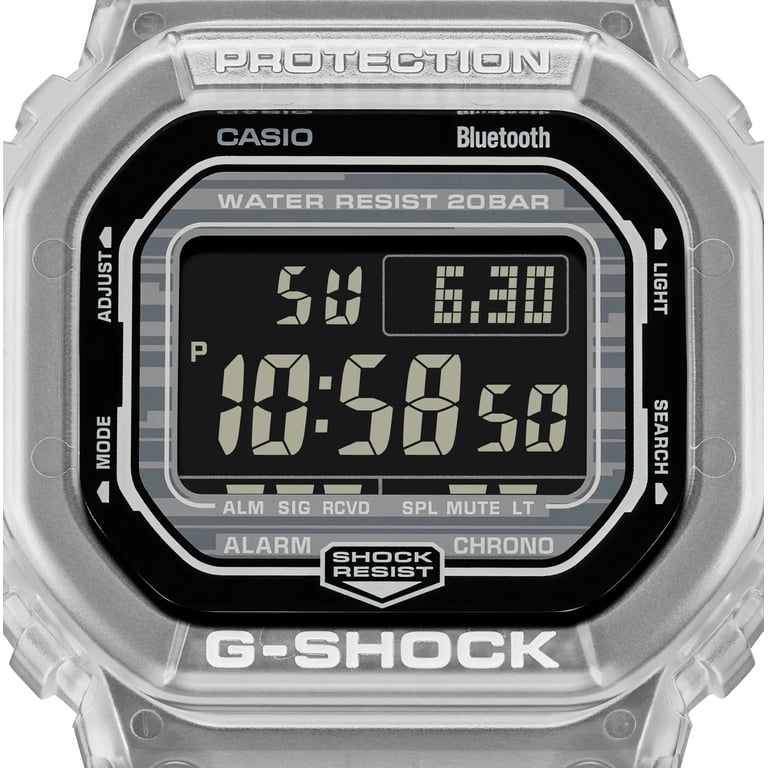 hobby　DW-B5600G-7JF G-SHOCK Casio G-Shock Men's DWB5600G-7 Digital Watch with White Resin