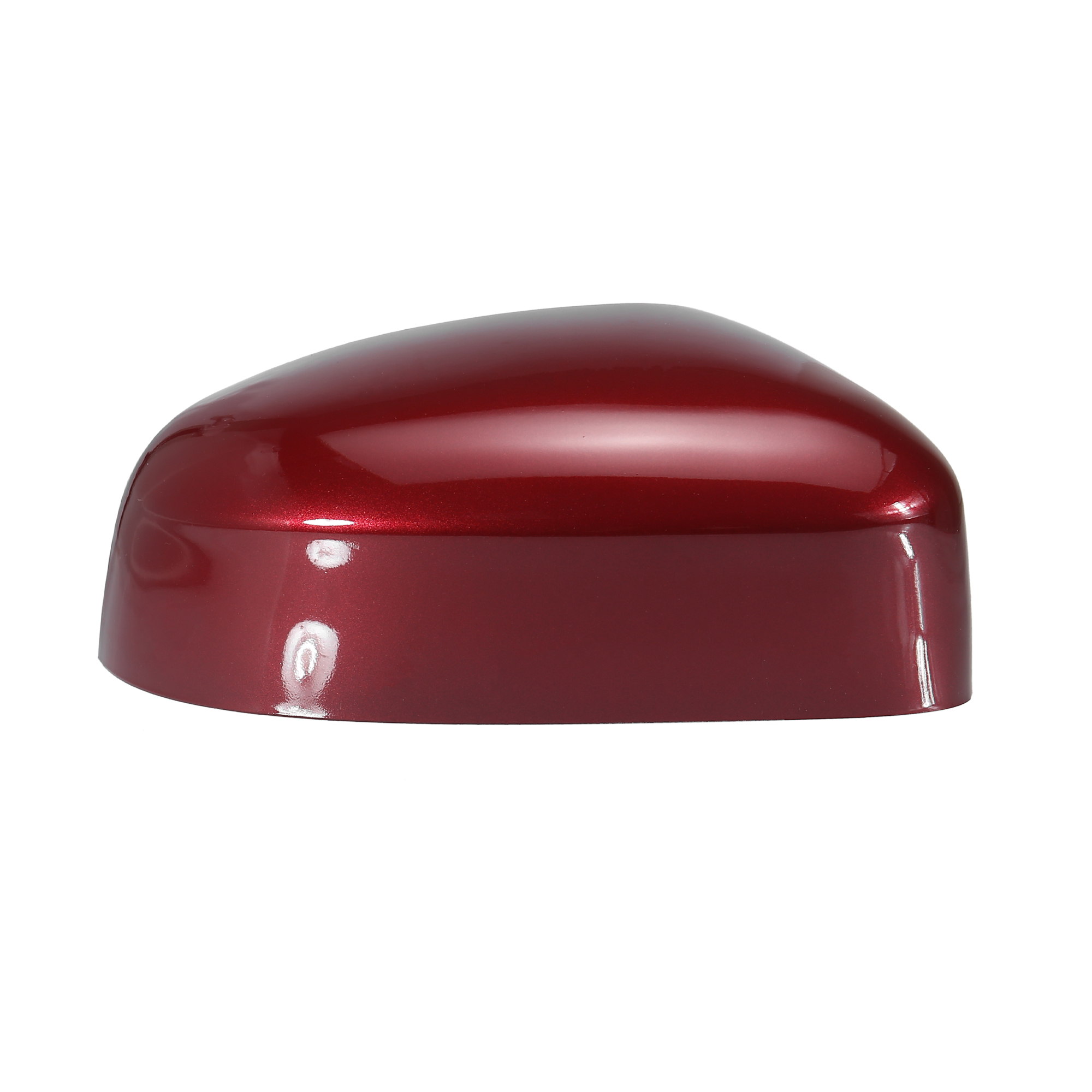 Red Right Side Car Side Door Wing Mirror Cover Rear View Mirror Cap for