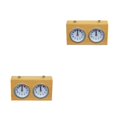 thumbnail image 4 of Bewildely International Chess Timer Analogue Clock Mechanical Alloy Down No Count Up Movement Needed Competition Battery Clocks 2piezas, 4 of 6