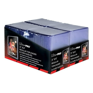 Premium 55pt Top Loaders for Cards | Hard Card Sleeves. Card Protectors. Trading Card Top Loader. Toploader Card Protectors. MTG + Pro Sports Cards