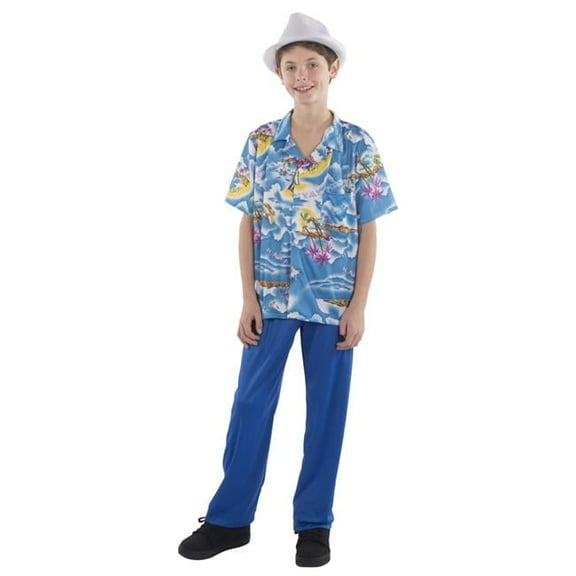 Dress Up America 885-S Hawaiian 2 Piece Outfit - Small - Age Group 4-6 Years