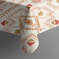 thumbnail image 3 of Rectangle Waterproof Tablecloth 60×84 Inch, Classic Bohemian Repeating Geometric Pattern Boho Reusable Indoor/Outdoor Durable Table Cover for Party Kitchen Dinner Room Decor, 3 of 5