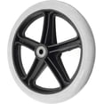 thumbnail image 3 of Remplacement de Roue de Fauteuil Roulant en Caoutchouc Gris Universel 200Mm 8 Pouces, 3 of 5