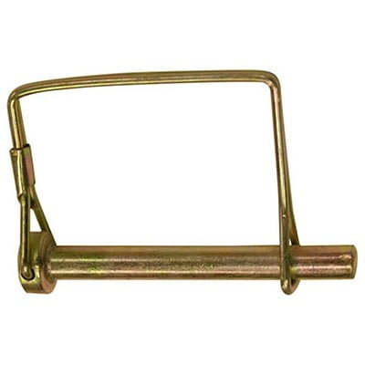 PTO Wirelock Pin, Square, Yellow Zinc-Plated, 5/16 x 2-1/4
