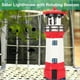 thumbnail image 4 of Faro Solar Giratorio, Decoración De Jardín De Resina De Resina Sin Fadhueso De La Estatua Del Faro Del Faro Lámpara De Giro Decorativa Para El Jardín Del Jardín Afuera Del, 4 of 7