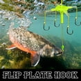 thumbnail image 2 of New Floating Folding Board for Special Fishing, Fluorescent, Ise Monster Model, Rectangular Shape, for Water Use, with Fishing Hook, 2 of 8