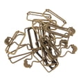 thumbnail image 3 of veasfak 6 Boucles de Sangle en Métal en Forme de Gourde pour Pantalons Robe Accessoires de Couture - Bronze, 3 of 9