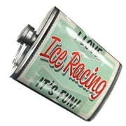 NEONBLOND Flask I Love Ice Racing, Vintage design