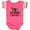 Football Pink and White, variant on Inktastic Veterinarian Daddy is a Vet Boys or Girls Baby Bodysuit