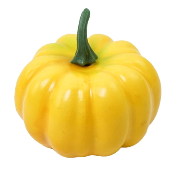Mini Calabazas Artificiales - Espuma de poliestireno, realistas, para Decoración de Otoño y Acción de Gracias