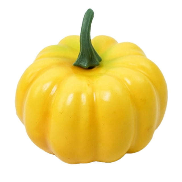 Mini Citrouilles Artificielles pour Décorations d'Automne et de l'Action de Grâce