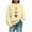 #0052-Yellow, variant on Ailaofu Women Y2k Valentines Oversized Knit Sweater Heart Print Long Sleeve Crew Neck Loose Pullover Tops Streetwear