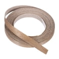 thumbnail image 1 of Banda de borde Uxcell, cinta de chapa de madera prepegada flexible para borde de contrachapado con adhesivo termofusible para restauración de muebles nogal 1/2 pulgada x 25 pies, 1 of 7
