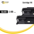 thumbnail image 5 of Toner Bank Compatible Toner Cartridge Replacement for Canon Cartridge 119 High Yield MF414dw MF416dw MF419dw MF5950dw MF5960dn LBP251dw LBP253dw LBP6300dn Printer (Black, 2-Pack), 5 of 9