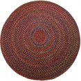 thumbnail image 1 of Rhody Rug KA43R096X096 Katie 8 ft. Multi Indoor-Outdoor Round Braided Rug, Burgundy, 1 of 1