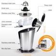 thumbnail image 2 of Exprimidor eléctrico LEBENLANG 200 W Acero inoxidable 680 ml, 2 of 6
