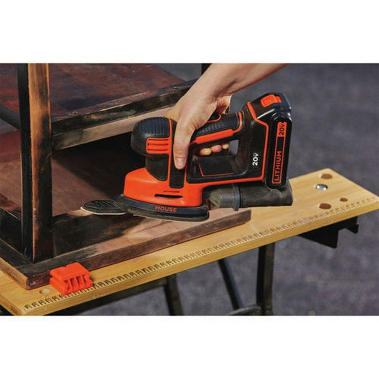 Black and decker 20v mouse sander sale