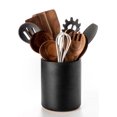 thumbnail image 1 of Soporte para utensilios Nucookery, cerámica, 6,4 cm, con fondo de corcho, negro, 1 of 6