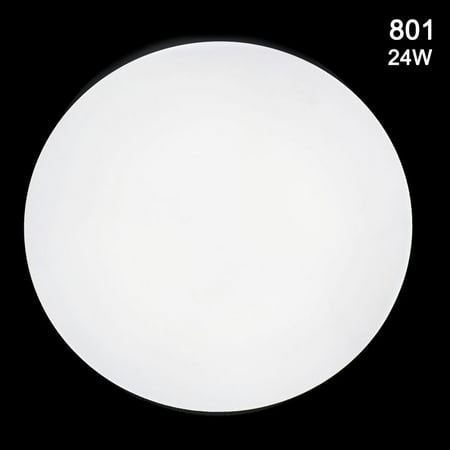 

TOPOINT Minimalist Ceiling Light Fixture Dimmable 12W/18W/24W with Remote Control for Hallway Bathroom Kitchen or Stairwell