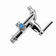 thumbnail image 1 of Galvanoplastia PlásTico Lavadora Grifo de Agua Fría Fregadero Grifo de Agua Doble Caño y G1 2 Para Cocina Baño, 1 of 7