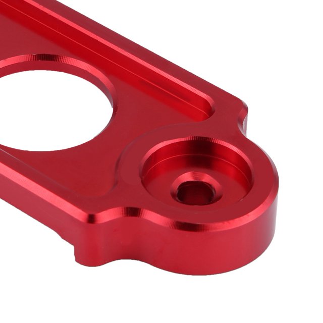 Battery Bracket, Car Racing Battery Tie Down Hold Bracket Lock Anodized for CRX 1988-2000