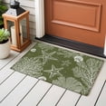 thumbnail image 4 of Entryway Rug 2'x3', Sage Green Coastal Small Rug for Kitchen Bathroom Door Mat Indoor Entrance, Starfish Coral Summer Beach Ocean Non-Slip Area Rugs Floor Mats Carpet Front Door Rugs, 4 of 8
