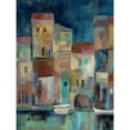 thumbnail image 3 of Vassileva, Silvia 12x14 Black Modern Framed Museum Art Print Titled - Evening I Port II, 3 of 5