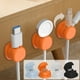 thumbnail image 1 of Organizador de cables de datos - Clips para gestión de cables para escritorios y despachos en casa, portacables autoadhesivos, clips de cable de PVC y silicona en paquetes de 3, 1 of 5