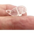 thumbnail image 1 of Carved Animal Clear Quartz Whale Figurine Worry Stone, 1 of 8