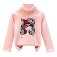 thumbnail image 1 of WEAIXIMIUNG Clothes for Girls 14-16 Set Kids Shirts High Collar and Velvet for Warmth Soft Tops Unisex, 1 of 3