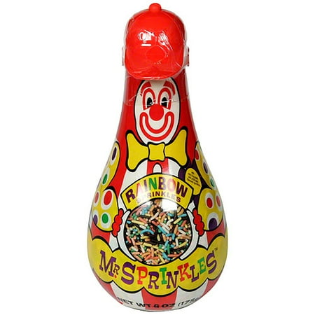 Mr. Sprinkles Rainbow Sprinkles, 6 oz (Pack of 6)