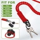 thumbnail image 4 of Uxcell Paracord Lanyard, Heavy Duty Keychain Lanyards Camouflage Green, 4 of 7