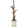 thumbnail image 1 of Vaxcel International P0135 Yoho 1L Mini Pendant - Black Walnut, 1 of 1